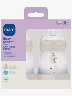 MAM Spisetid-Easy Start Sutteflaske Anti-kolik 160 ml 2-pak, Neutral