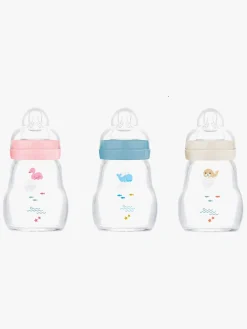 MAM Spisetid-Feel Good Sutteflaske Glas 170 ml, Mix