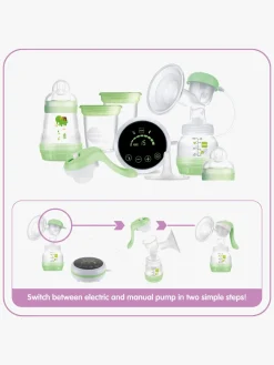 Amning|MAM 2-i-1 Brystpumpe Elektrisk & Manuel
