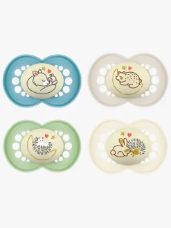 Sutter & Suttesnore|MAM Original Night Sutter 6-16m 4-pak, Blå/Neutral