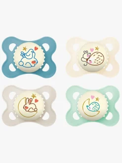 MAM Sutter & Suttesnore-Original Night Sutter 0-6m 4-pak, Blå/Neutral