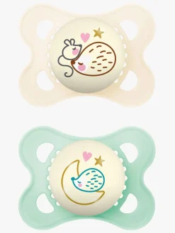 MAM Sutter & Suttesnore-Original Night Sutter 0-6m 4-pak, Blå/Neutral