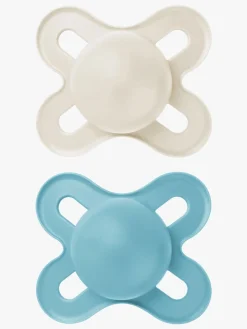 MAM Sutter & Suttesnore-Original Start Silikone Sutter 0-2m 2-pak, Blå/Neutral