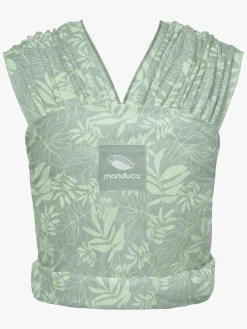 Bæreseler, Strækvikler & Bærestole|Manduca Sling Limited Edition Strækvikle, Botanic Green Grøn