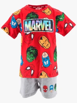 Børn MarvelAvengers Tøj- & Gavesæt-Marvel Avengers Classic Tøjsæt, Red