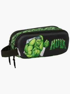 Kreativt Legetøj|MarvelAvengers Marvel Avengers 3D Hulken Dobbelt Penalhus, Blå/Grøn