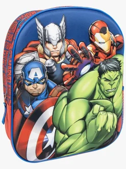 Tasker|MarvelAvengers Marvel Avengers 3D Rygsæk, Blå/Rød