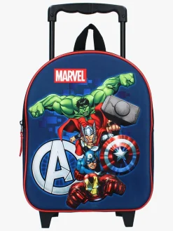 Tasker|MarvelAvengers Marvel Avengers 3D Trolley Rygsæk Great Escapes, Blå