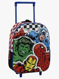 Tasker|MarvelAvengers Marvel Avengers 3D Trolley Kuffert, Checkered