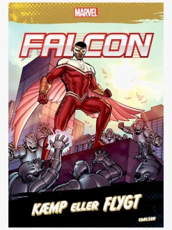 Bøger|Carlsen Marvel Avengers Falcon Fight Or Flee