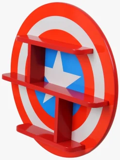 Børnemøbler|MarvelCaptainAmerica Marvel Captain America Hylde, Multifarvet
