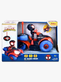 Fjernstyret|JadaToys Marvel Fjernstyret Bil Miles Morales med Figur Rød/Blå