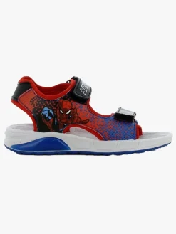 Sandaler & Klipklapper|MarvelSpiderMan Marvel Spider-Man Blinkende Sandaler, Cobalt Blue/Red