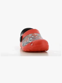 Børn MarvelSpiderMan Hjemmesko-Marvel Spiderman Clogs, Red/Black