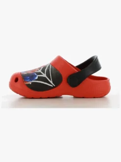 Børn MarvelSpiderMan Hjemmesko-Marvel Spiderman Clogs, Red/Black