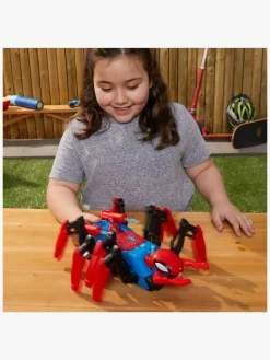 Legetøjsfigurer|MarvelSpiderMan Marvel Spider-Man Crawl 'n Blast Spider Transportmiddel med Figur
