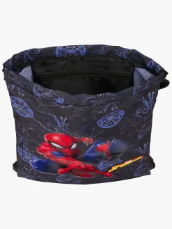 Tasker|MarvelSpiderMan Marvel Spider-Man Gymnastikpose Attack, Sort/Blå