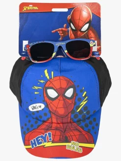 Tilbehør|Spiderman Marvel Spider-Man Kasket & Solbriller