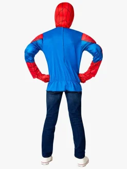 Kostumer & Udklædning|MarvelSpiderMan Marvel Spider-Man Kostume Overdel med Maske