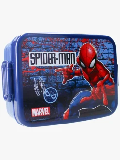 Spisetid|Spiderman Marvel Spider-Man Madkasse Let's Eat!, Navy