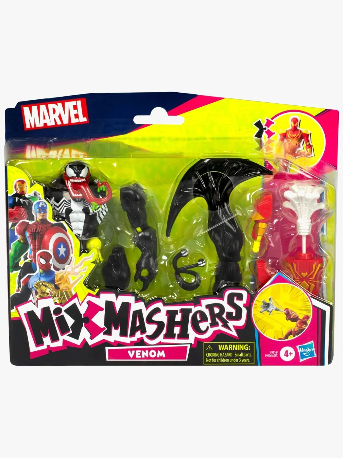 Legetøjsfigurer|MarvelSpiderMan Marvel Spider-Man Mixmashers Figur Venom Delux Flerfarvet