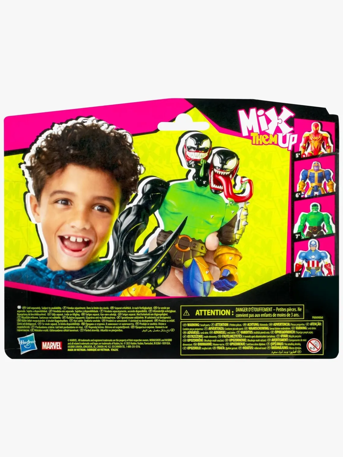 Legetøjsfigurer|MarvelSpiderMan Marvel Spider-Man Mixmashers Figur Venom Delux Flerfarvet