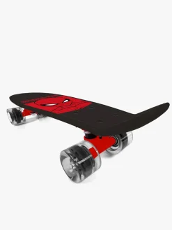 Skating|Spiderman Marvel Spider-Man Pennyboard Skateboard, Sort/Rød