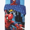 Sengetøj|MarvelSpiderMan Marvel Spider-Man Sengesæt 140x200, Blå