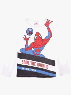 Overdele|MarvelSpiderMan Marvel Spider-Man Trøje, White Hvid