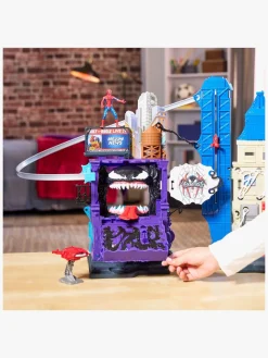 Legetøjsfigurer|MarvelSpiderMan Marvel Spider-Man Venomversus Legesæt Web City Showdown