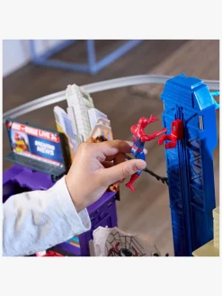 Legetøjsfigurer|MarvelSpiderMan Marvel Spider-Man Venomversus Legesæt Web City Showdown