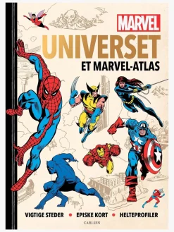 Bøger|MarvelAvengers Marveluniverset et Marvelatlas