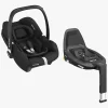 Autostole 0-13 Kg|MaxiCosi Maxi-Cosi Cabriofix I-Size Autostol Baby inkl. FamilyFix 3 Base, Essential Black