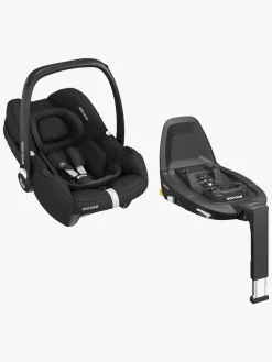 Autostole 0-13 Kg|MaxiCosi Maxi-Cosi Cabriofix I-Size Autostol Baby inkl. FamilyFix 3 Base, Essential Black
