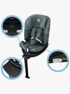Autostole 9-36 Kg|MaxiCosi Maxi-Cosi Emerald 360 S Autostol, Tonal Graphite Grå