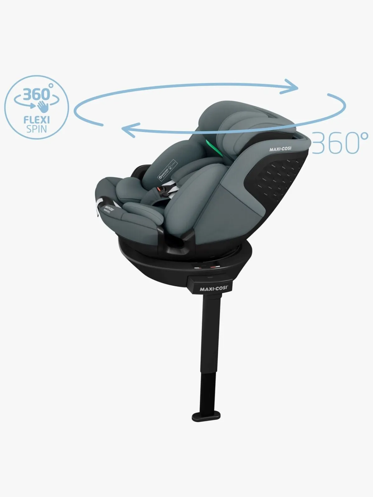Autostole 9-36 Kg|MaxiCosi Maxi-Cosi Emerald 360 S Autostol, Tonal Graphite Grå