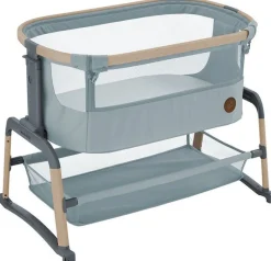 Børn MaxiCosi Børnesenge & Tilbehør-Maxi-Cosi Iora Air Bedside Crib, Beyond Grey