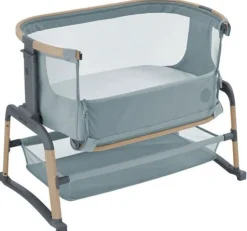 Børn MaxiCosi Børnesenge & Tilbehør-Maxi-Cosi Iora Air Bedside Crib, Beyond Grey