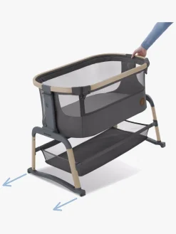 Børnesenge & Tilbehør|MaxiCosi Maxi-Cosi Iora Air Bedside Crib, Beyond Graphite Grå