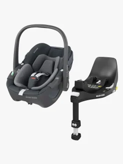 Autostole 0-13 Kg|MaxiCosi Maxi-Cosi Pebble 360 Autostol Baby inkl. FamilyFix 360 Base, Essential Graphite