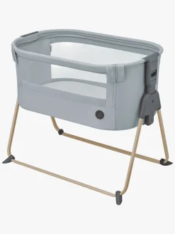 Børnesenge & Tilbehør|MaxiCosi Maxi-Cosi Tori Beyond Bedside Crib, Grey Eco Grå