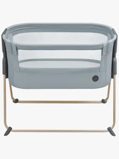 Børnesenge & Tilbehør|MaxiCosi Maxi-Cosi Tori Beyond Bedside Crib, Grey Eco Grå