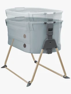 Børnesenge & Tilbehør|MaxiCosi Maxi-Cosi Tori Beyond Bedside Crib, Grey Eco Grå