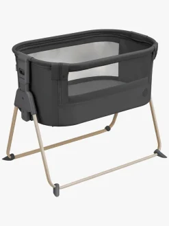 Børn MaxiCosi Børnesenge & Tilbehør-Maxi-Cosi Tori Beyond Bedside Crib, Graphite Eco