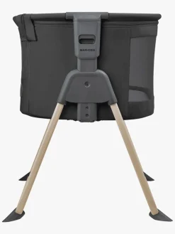 Børn MaxiCosi Børnesenge & Tilbehør-Maxi-Cosi Tori Beyond Bedside Crib, Graphite Eco