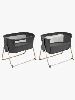 Børn MaxiCosi Børnesenge & Tilbehør-Maxi-Cosi Tori Beyond Bedside Crib, Graphite Eco