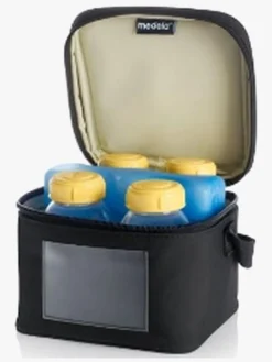 Medela Amning-CityStyle Køletaske inkl. Modermælksflasker & Køleelement