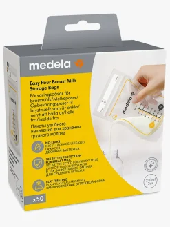 Amning|Medela Easy Pour Modermælksposer 50-Pak