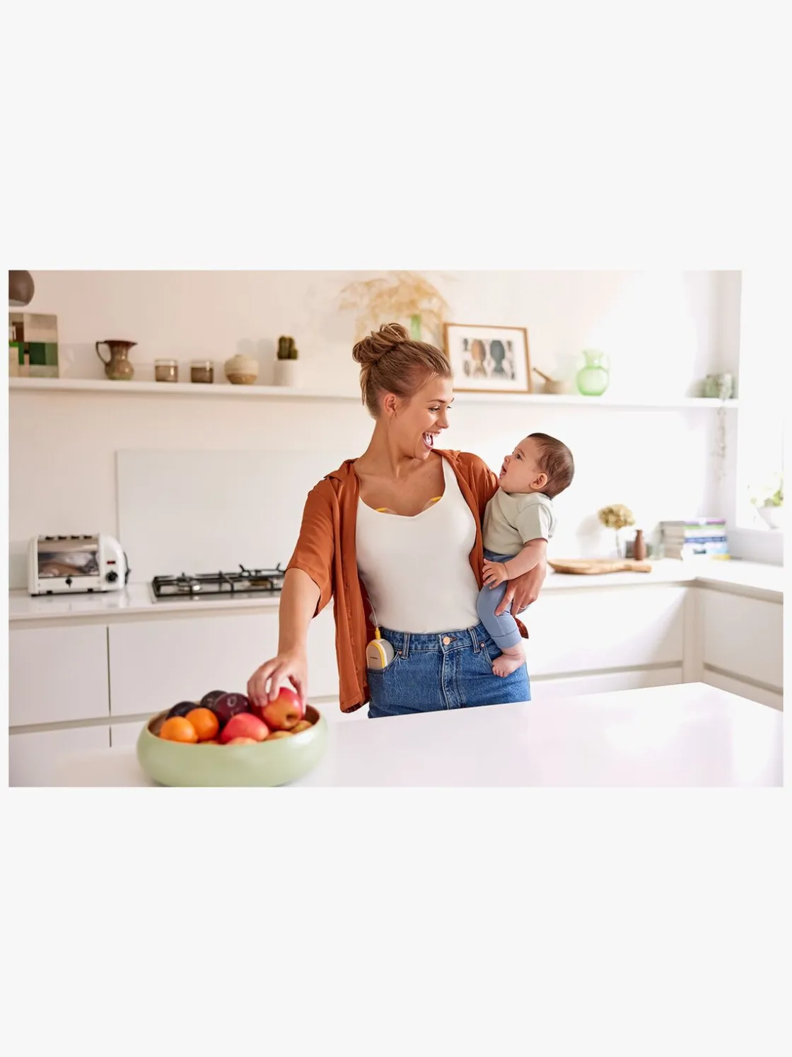 Amning|Medela Freestyle Hands-free Elektrisk Dobbelt Brystpumpe