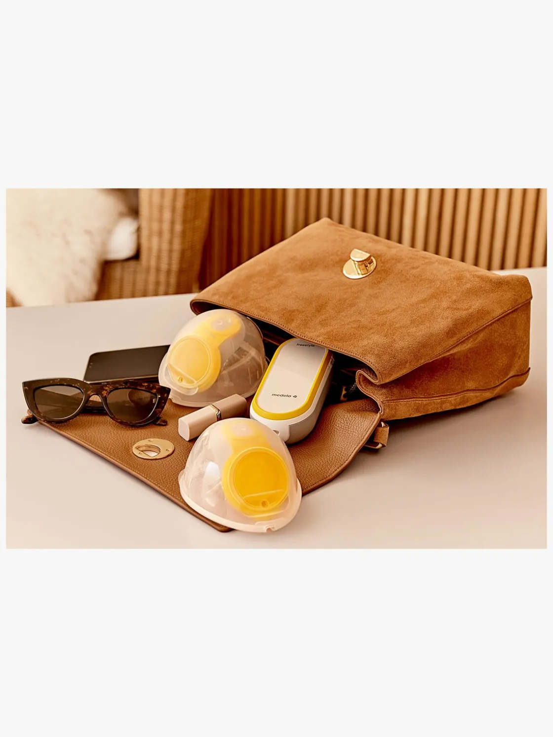 Amning|Medela Freestyle Hands-free Elektrisk Dobbelt Brystpumpe